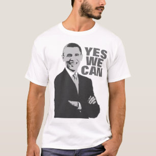 Camiseta Obama sim nós podemos t-shirt de  