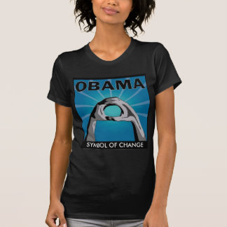 Camiseta OBAMA, SÍMBOLO da MUDANÇA - personalizada