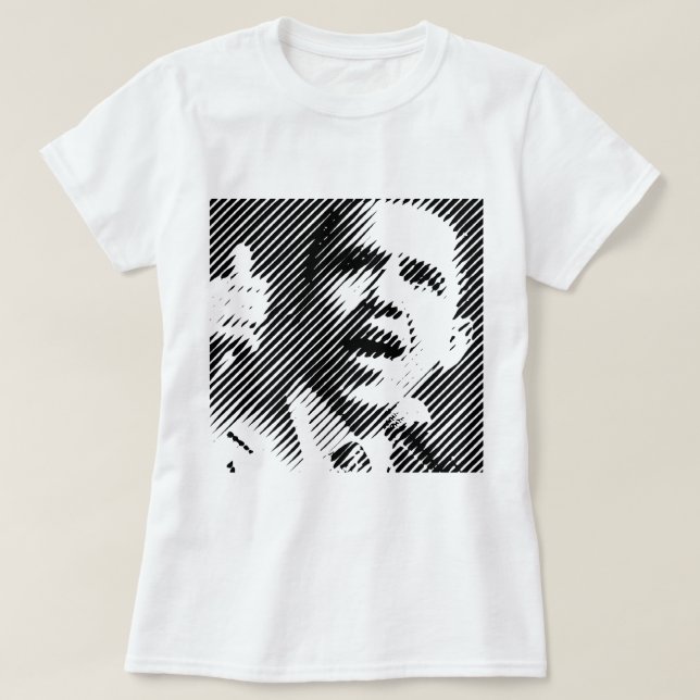 Camiseta Obama Smile (Frente do Design)