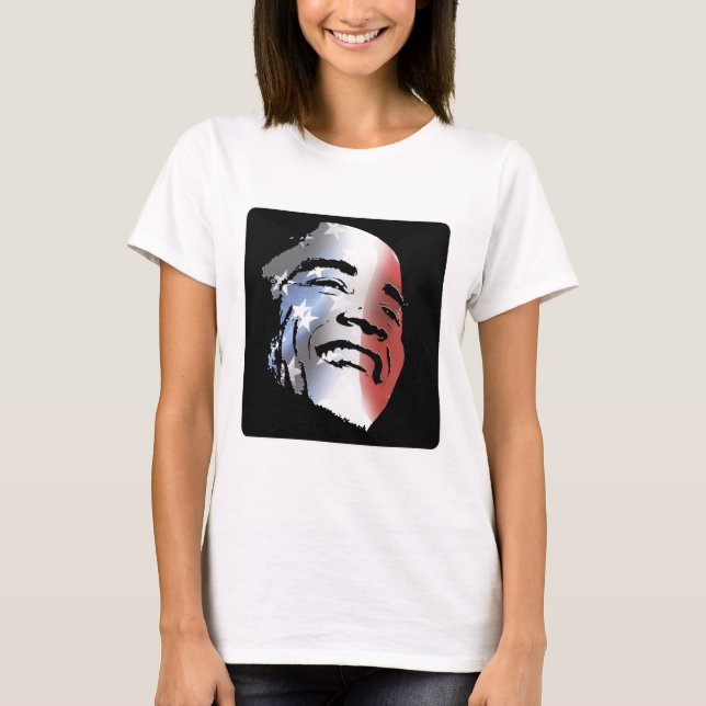 Camiseta Obama StStripe 3black (Frente)