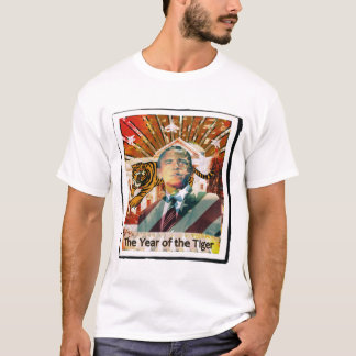 Camiseta Obama T-SHIRT O Ano do Tigre