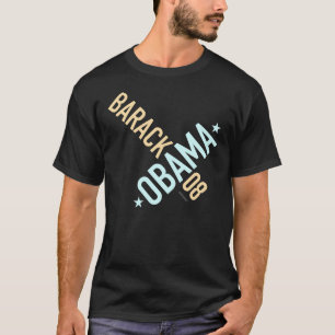 Camiseta Obama torcido para o presidente T-shirt