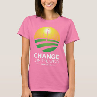 Camiseta Obama Winds of Change Women's T-Shirt