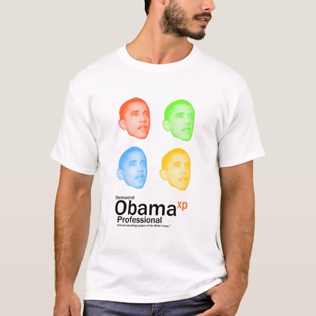 Camiseta Obama XP Professional (Frente)