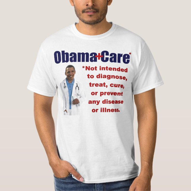 Camiseta ObamaCare: Anti Obama (Frente)