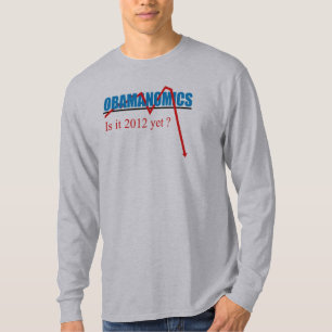 Camiseta Obamanomics - é 2012 ainda