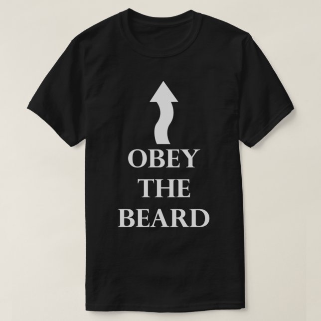 Camiseta Obedeça À Barba 4 (Frente do Design)