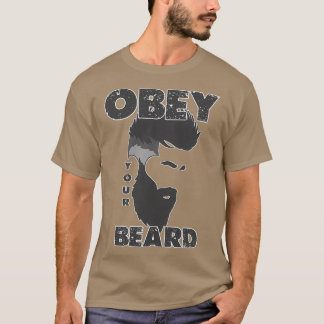 Camiseta Obedeça à Design da barba