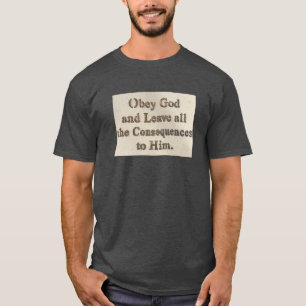 Camiseta Obedeça a Deus