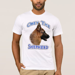 Camiseta Obedeça ao Pastor Alemão