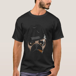 Camiseta Obedeça ao pug Máfia de cães pug 526