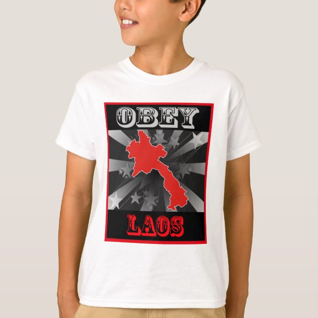 Camiseta Obedeça Laos (Frente)