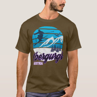 Camiseta Obergurgl Áustria Ski Resort Snowboard W
