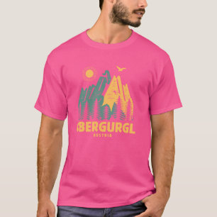 Camiseta Obergurgl Mounties Áustria Caminhando ao ar livre 