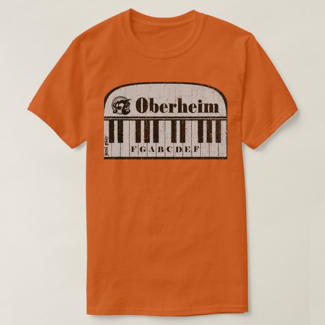Camiseta Oberheim 1969 (Frente do Design)