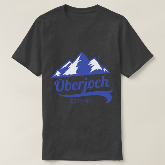 Camiseta Oberjoch ski Alemanha (Frente do Design)