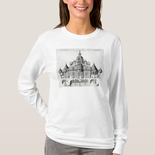 Camiseta Obervatório Uraniborg de Tycho Brahe (Frente)