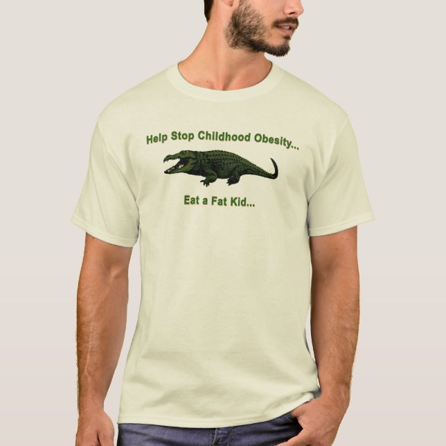 CAMISETA OBESIDADE DA INFÂNCIA (Frente)