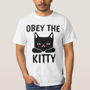 CAMISETA OBEY THE KITTY CAT T SHIRTS