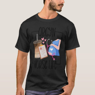 Camiseta Obgyn ob gynecology gynecologist enfermeiro RN reg