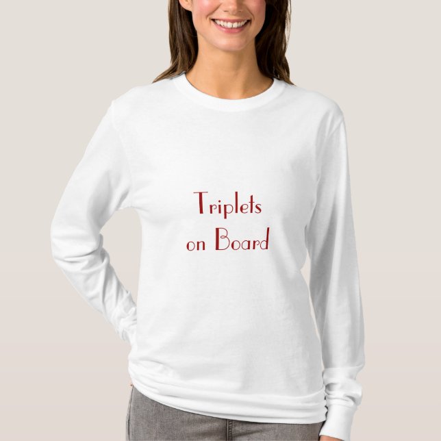 Camiseta Objectivas triplas a bordo do T (Frente)