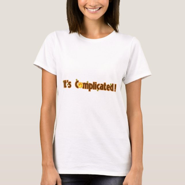 Camiseta Objecto fantástico: Complicou (Frente)