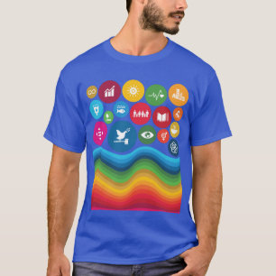 Camiseta Objetivos de Desenvolvimento Sustentável DG das Na
