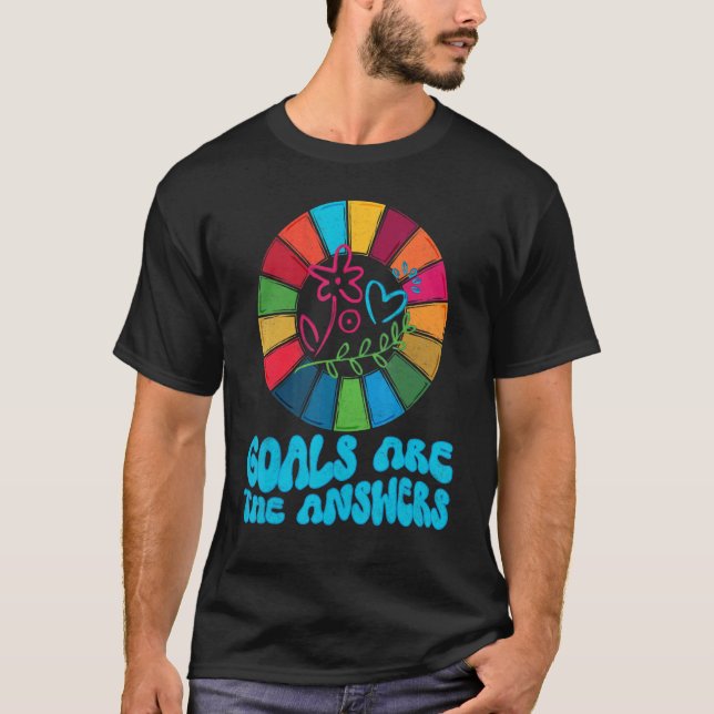 Camiseta Objetivos de Sustentabilidade Objetivos Globais do (Frente)