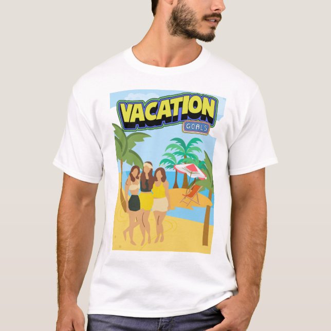 CAMISETA OBJETIVOS DE VACAÇÃO (Frente)
