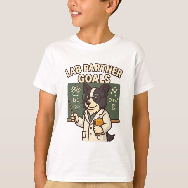 Camiseta Objetivos do parceiro de laboratório - T-Shirt do  (Frente)