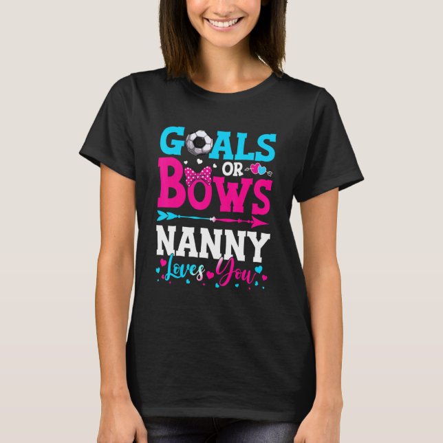 Camiseta Objetivos Ou Arcos Ama-Te A Babá De Gênero (Frente)