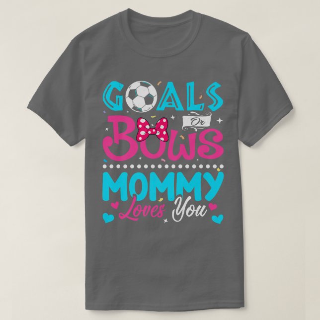 Camiseta Objetivos Ou Arcos Mamães Engraçadas Te Ama A Reve (Frente do Design)