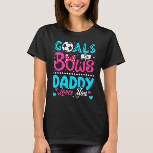 Camiseta Objetivos Ou Arcos Pai Te Ama Sexo Reveal Bebê