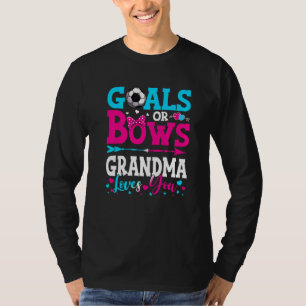 Camiseta Objetivos Ou Arcos Que A Vovó Te Ama O Sexo Reveal