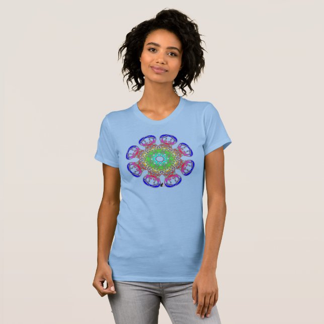 Camiseta Objeto de arte Spectra Glyph (Frente Completa)