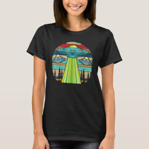 Camiseta Objeto de Voo Não Identificado do Sci Fi para Abdu