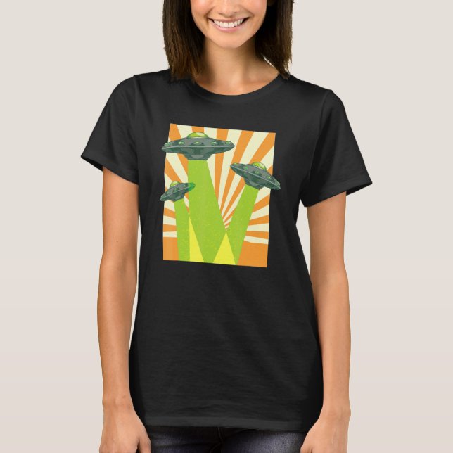 Camiseta Objeto Voador Não Identificado Ufo Alienígena De R (Frente)