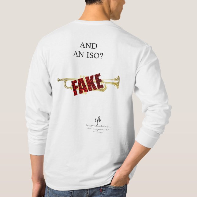 Camiseta Objetos Em Forma De Instrumento I Tpt. Bl. Texto.  (Verso)