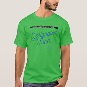 Camiseta Oboe Designado Tuner Cotação Engraçado Oboista