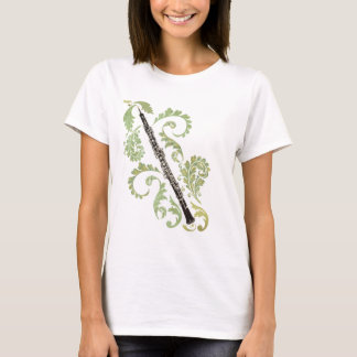 Camiseta Oboe e folha