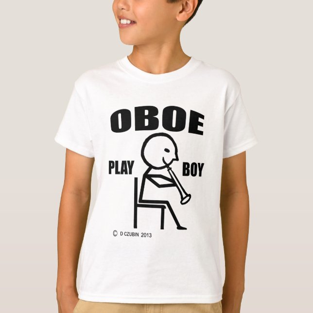Camiseta Oboe Play Boy (Frente)