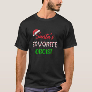 Camiseta Oboista Favorito Gift Engraçado oboé Natal P