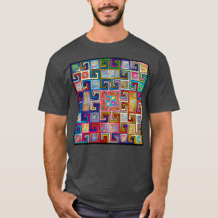 Camiseta Obra de abstrato art 1
