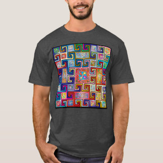 Camiseta Obra de abstrato art 1