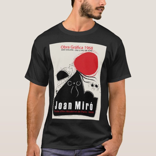 Camiseta Obra Grafica Joans miro Classic T-Shirt (Frente)