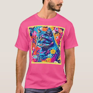 Camiseta Obras-primas: Arte Ideal Para Pintura De Gato