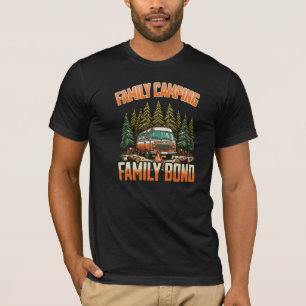 Camiseta Obrigação de Camping Familiar: Diversão Externa e