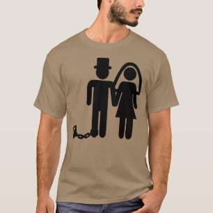 Camiseta Obrigações de casal de casamento