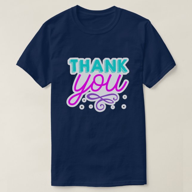 Camiseta Obrigado 1 (Frente do Design)