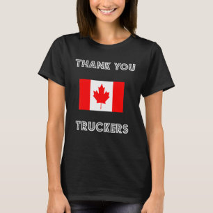 Camiseta Obrigado Canadá Caminhoneiros Comboio 22 da Liberd